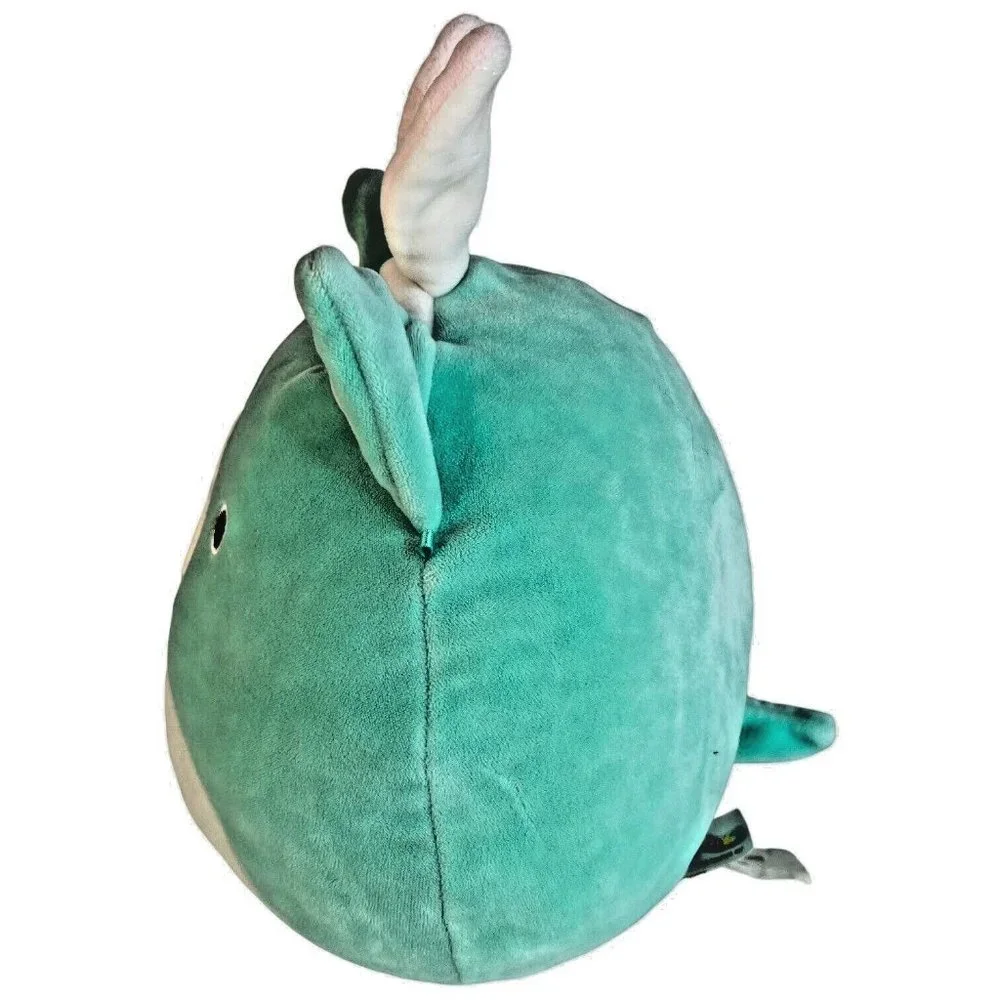 Squishmallow Plush Donnie The Teal Easter Dog Bunny 8 IN Kellytoy Stuffed Animal